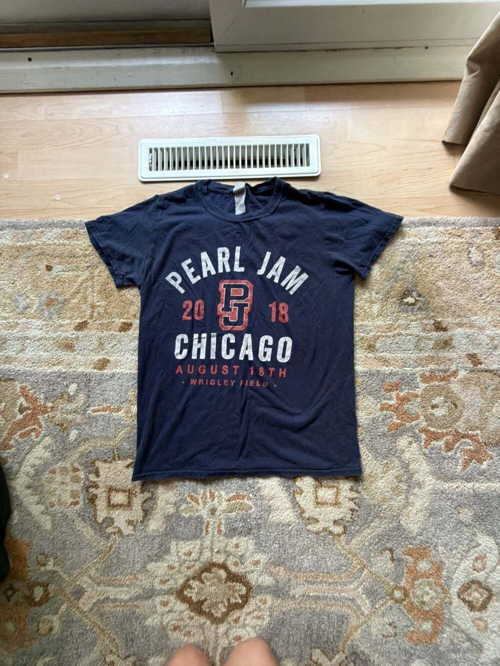 Pearl Jam 2018 Chicago Wrigley Field Concert T-Shirt